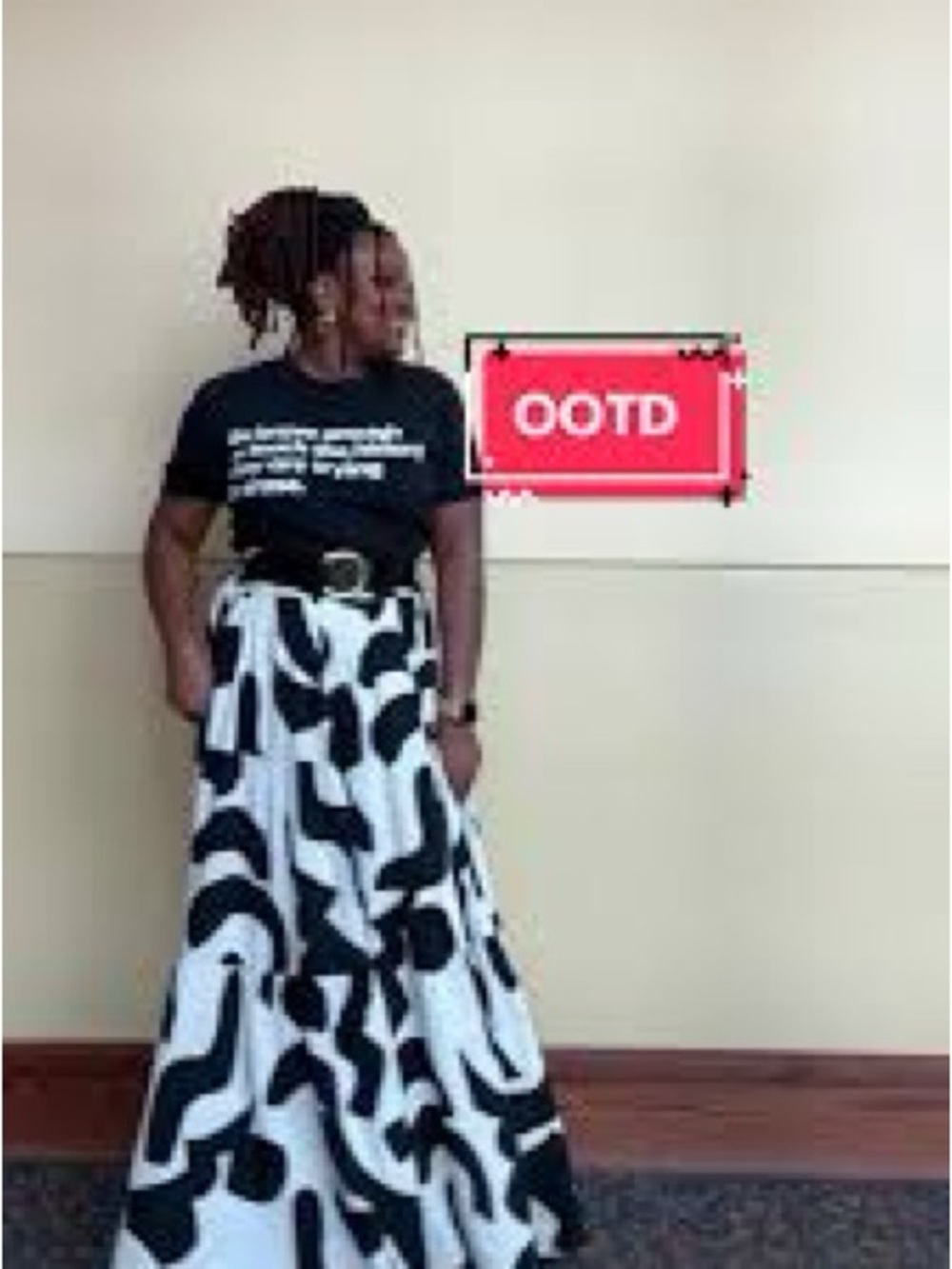Anthro Abel the Label Black & White Abstract Maxi Dress - Sleeveless Summer Midi - Picture 3 of 11
